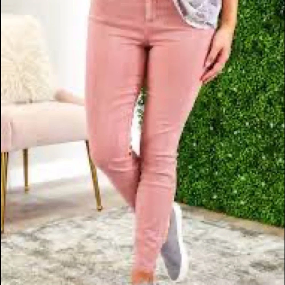 NWT Liverpool Abby Skinny Ankle in Mauve Blush Size 4/27 - Picture 2 of 13